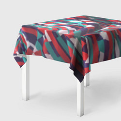 Скатерть для стола Трехмерная абстракция, цвет: 3D-принт — фото 2