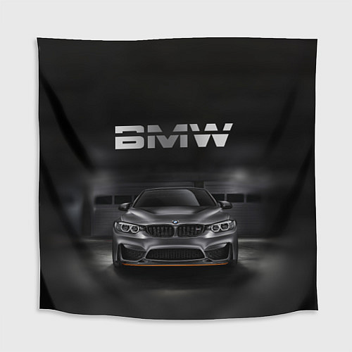 Скатерть для стола BMW серебро / 3D-принт – фото 1