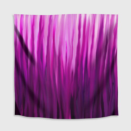 Скатерть для стола Фиолетово-черные краски / 3D-принт – фото 1