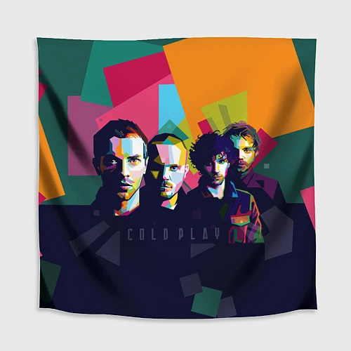 Скатерть для стола Coldplay / 3D-принт – фото 1