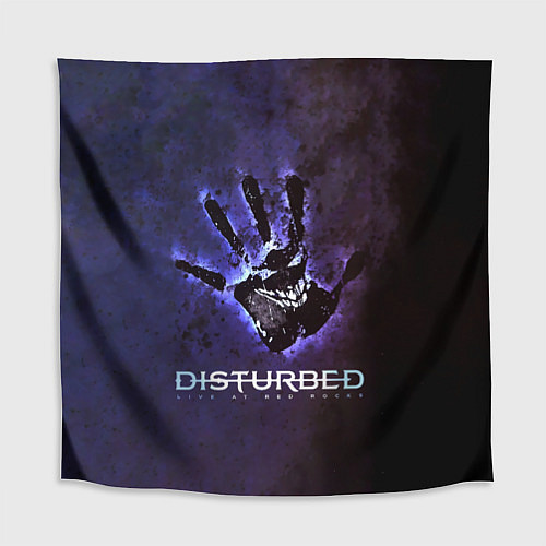 Скатерть для стола Disturbed: Live at red rocks / 3D-принт – фото 1