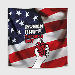 Скатерть для стола Green Day American Idiot, цвет: 3D-принт