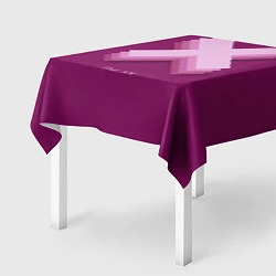 Скатерть для стола The XX: Purple, цвет: 3D-принт — фото 2