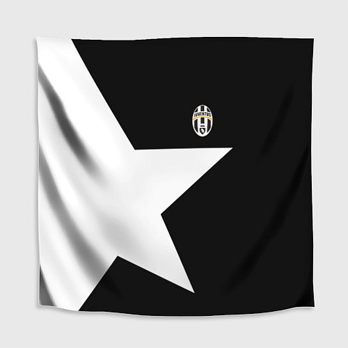 Скатерть для стола FC Juventus: Star / 3D-принт – фото 1