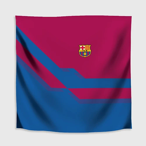 Скатерть для стола Barcelona FC: Blue style / 3D-принт – фото 1