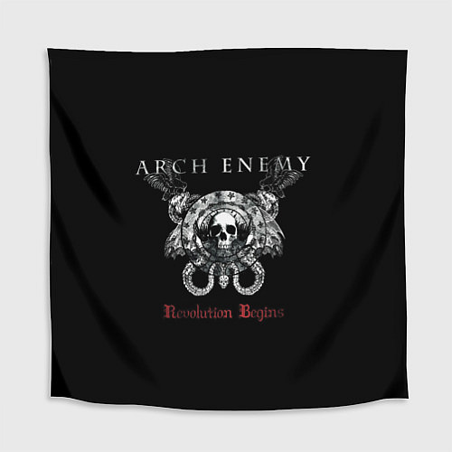 Скатерть для стола Arch Enemy: Revolution Begins / 3D-принт – фото 1