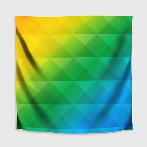 Скатерть для стола Colored wall / 3D-принт – фото 1