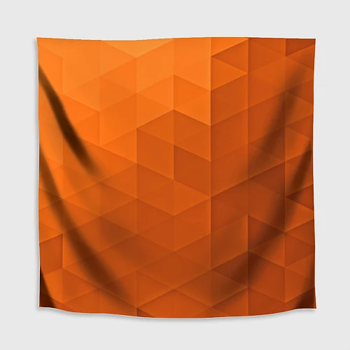 Скатерть для стола Orange abstraction / 3D-принт – фото 1