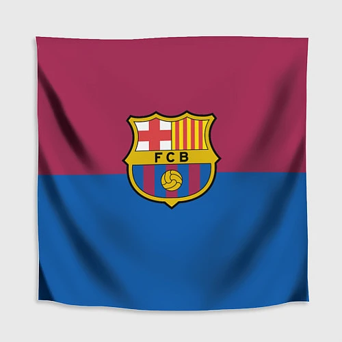 Скатерть для стола Barcelona FC: Duo Color / 3D-принт – фото 1
