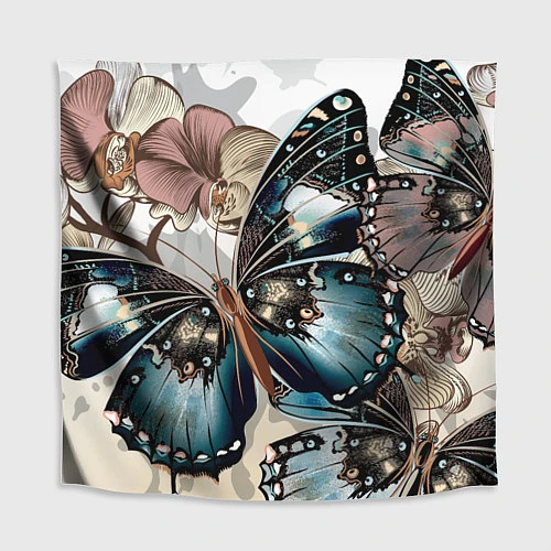 Скатерть для стола Бабочки / 3D-принт – фото 1