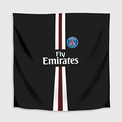 Скатерть для стола PSG FC: Black 2018, цвет: 3D-принт