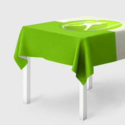 Скатерть для стола Символ теннисиста, цвет: 3D-принт — фото 2