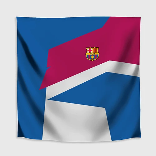 Скатерть для стола FC Barcelona: Sport Geometry / 3D-принт – фото 1
