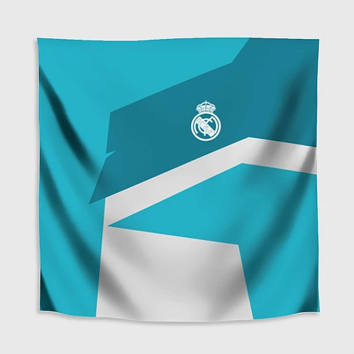 Скатерть для стола FC Real Madrid: Sport Geometry / 3D-принт – фото 1