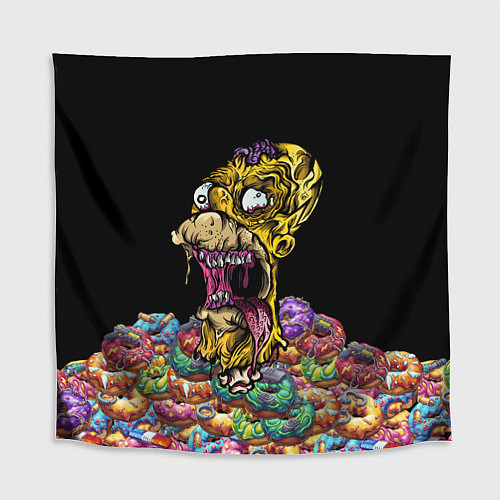 Скатерть для стола Zombie Homer / 3D-принт – фото 1