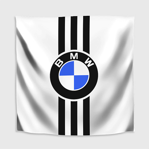 Скатерть для стола BMW: Black Strips / 3D-принт – фото 1