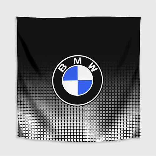 Скатерть для стола BMW 2018 Black and White IV / 3D-принт – фото 1
