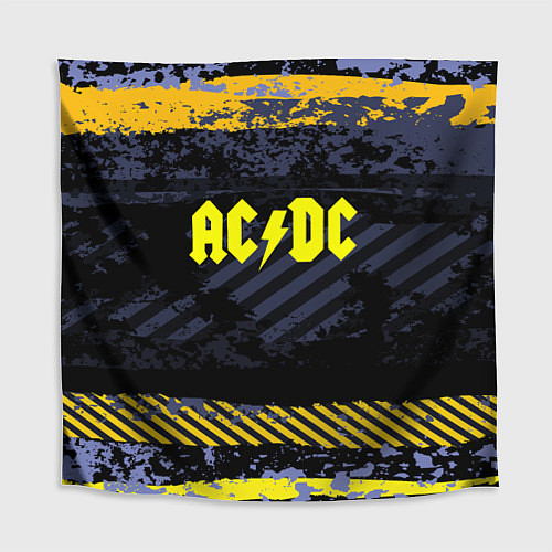 Скатерть для стола AC/DC: Danger Style / 3D-принт – фото 1