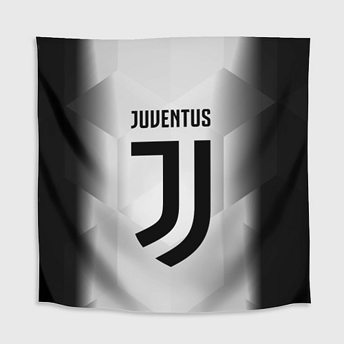 Скатерть для стола FC Juventus: Silver Original / 3D-принт – фото 1