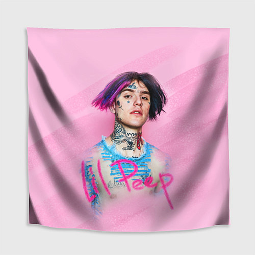 Скатерть для стола Lil Peep: Pink Style / 3D-принт – фото 1