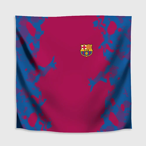 Скатерть для стола FC Barcelona: Purple Original / 3D-принт – фото 1