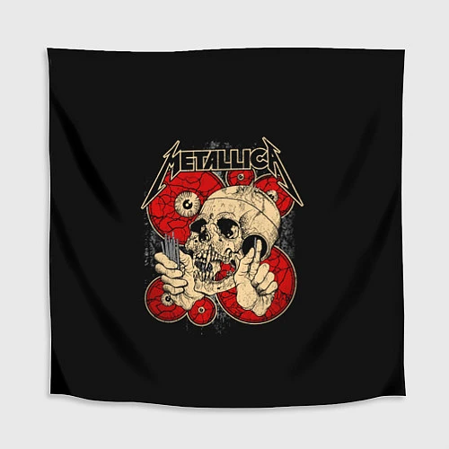 Скатерть для стола Metallica Skull / 3D-принт – фото 1