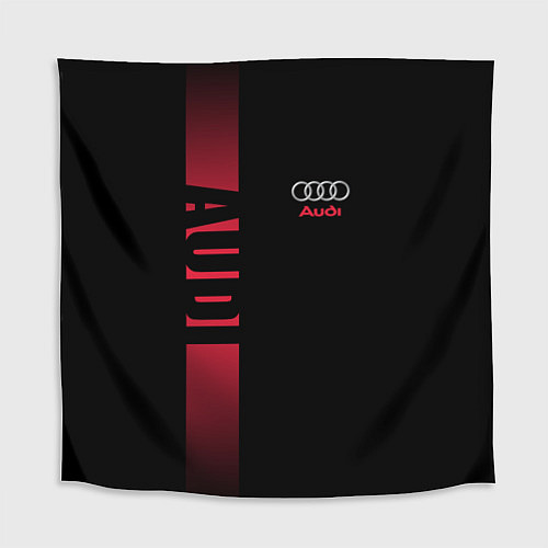 Скатерть для стола Audi: Black Sport / 3D-принт – фото 1
