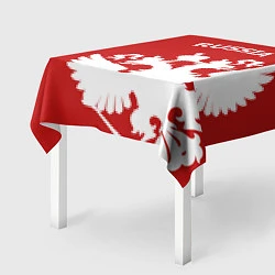 Скатерть для стола Russia: Red & White, цвет: 3D-принт — фото 2
