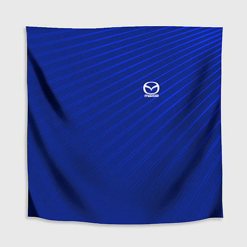 Скатерть для стола Mazda: Blue Sport / 3D-принт – фото 1