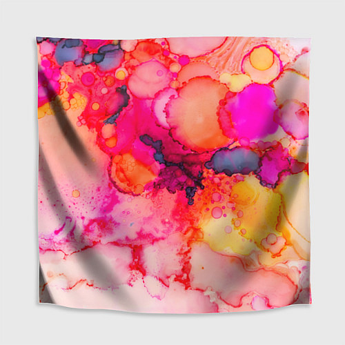 Скатерть для стола Весенние краски / 3D-принт – фото 1