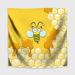Скатерть для стола Веселая пчелка цвета 3D-принт — фото 1