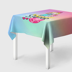 Скатерть для стола SUPER GIRL, цвет: 3D-принт — фото 2