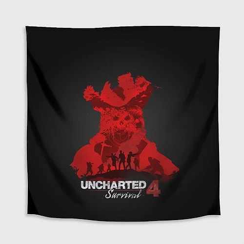 Скатерть для стола Uncharted 4: Survival / 3D-принт – фото 1