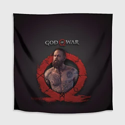 Скатерть для стола God of War: Baldur, цвет: 3D-принт