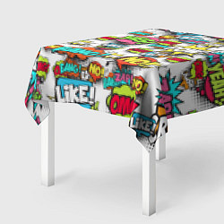 Скатерть для стола Pop art Fashion цвета 3D-принт — фото 2