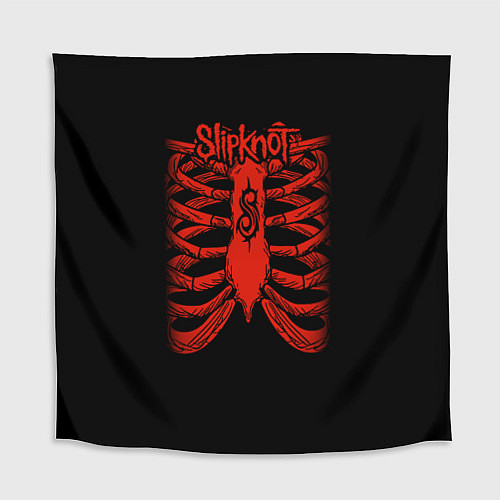 Скатерть для стола Slipknot Skeleton / 3D-принт – фото 1