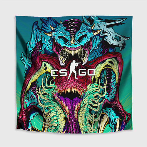 Скатерть для стола CS:GO Beast Rage / 3D-принт – фото 1