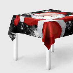 Скатерть для стола Веселый Санта, цвет: 3D-принт — фото 2