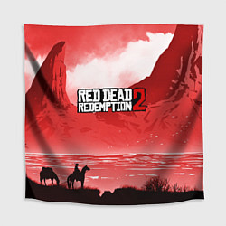 Скатерть для стола RDR 2: Red Sun, цвет: 3D-принт