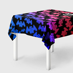 Скатерть для стола Marshmello: Pink & Violet, цвет: 3D-принт — фото 2