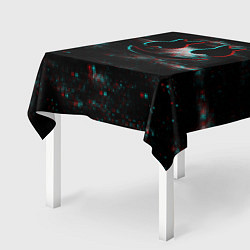 Скатерть для стола Marshmello: Glitch Space, цвет: 3D-принт — фото 2