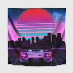 Скатерть для стола Racing 80s, цвет: 3D-принт