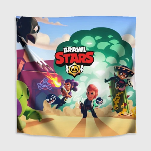 Скатерть для стола Brawl Stars / 3D-принт – фото 1