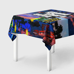 Скатерть для стола GTA, цвет: 3D-принт — фото 2