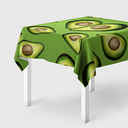 Скатерть для стола Люблю авокадо, цвет: 3D-принт — фото 2