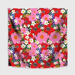 Скатерть для стола Flowers, цвет: 3D-принт