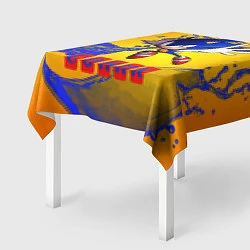 Скатерть для стола Sonic - Соник, цвет: 3D-принт — фото 2