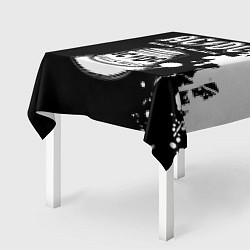 Скатерть для стола ACDC Back in Black, цвет: 3D-принт — фото 2
