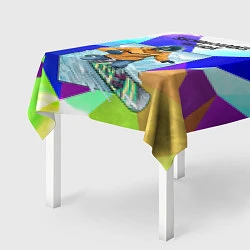 Скатерть для стола Сноуборд, цвет: 3D-принт — фото 2
