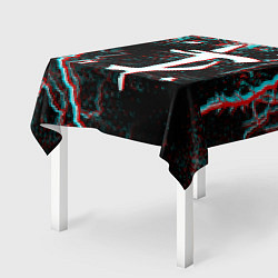 Скатерть для стола DOOM ETERNAL GLITCH, цвет: 3D-принт — фото 2